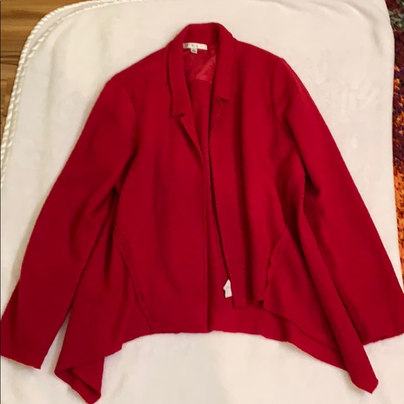Red Wool Jacket - Picture 3 of 8